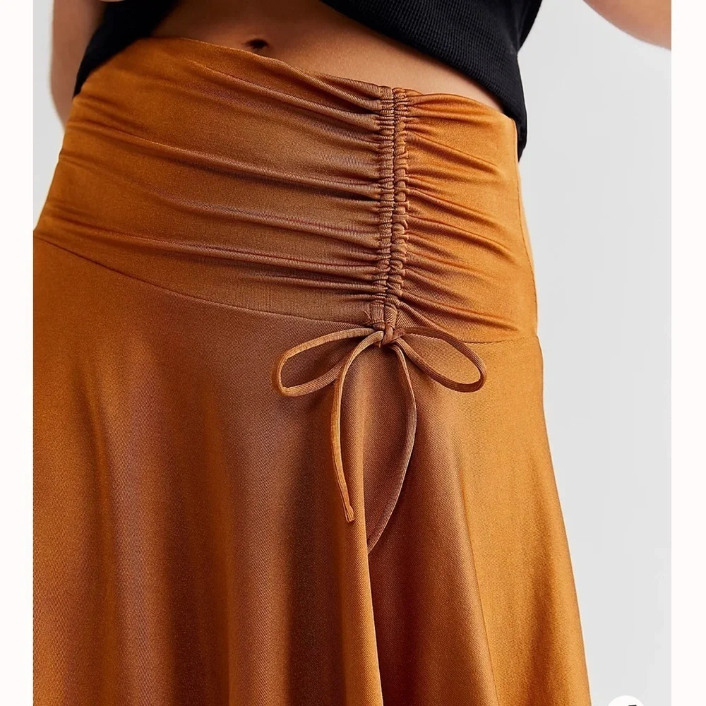 Free People Who's That Mini Skirt Cathaway Spice XS